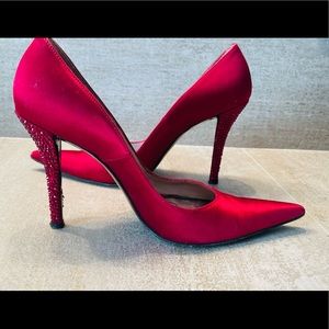 Stuart Weitzman Satin Pumps